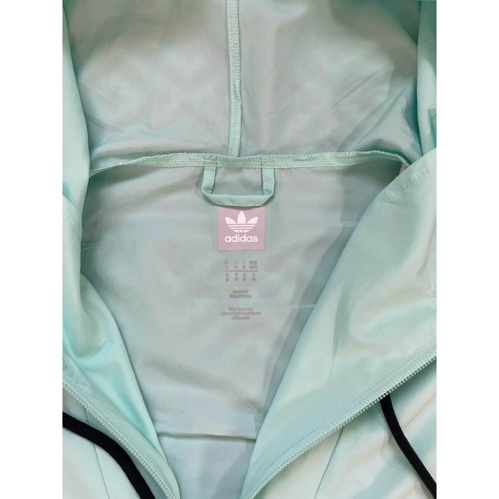 Adidas Clear Mint Hip Packable Jacket - image 8